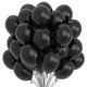 thumbnail image 2 of Prextex 75 globos negros para fiestas, globos negros de 12 pulgadas con cinta de colores a Prextex Prextex, 2 of 2