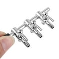 thumbnail image 3 of Unique Bargains Aquarium Stainless Steel 3 Way Air Flow Splitter Lever Pump Control Valve 2 Pcs, 3 of 3
