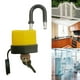 thumbnail image 5 of Candado impermeable, cerradura de cobre, cilindro, cubierta de goma, cerradura compacta con 2 llaves para casas, oficina, jardín, 60mm, 5 of 8