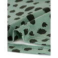 thumbnail image 7 of Unique Bargains Women's Halloween Costume Layered Ruffle Hem Leopard Print Dress L Green, 7 of 7