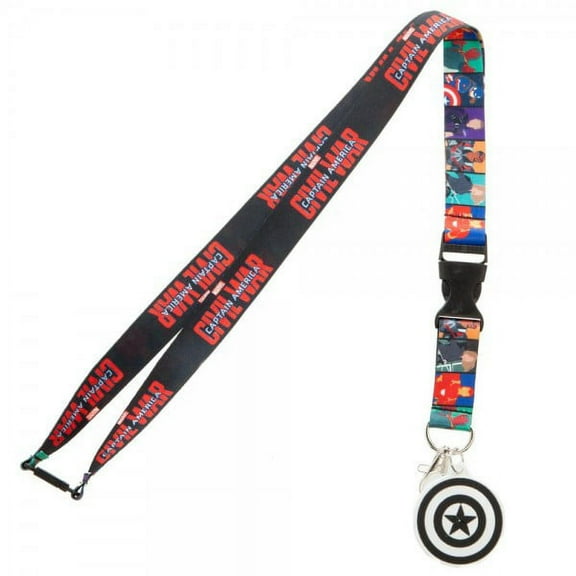 Lanyard - Captain America - Civil War Character New Licensed la3q6kcpw