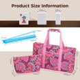 thumbnail image 3 of Set de Mahjong Kyerlish de 166 fichas con bolsa de transporte rosa, 3 of 9