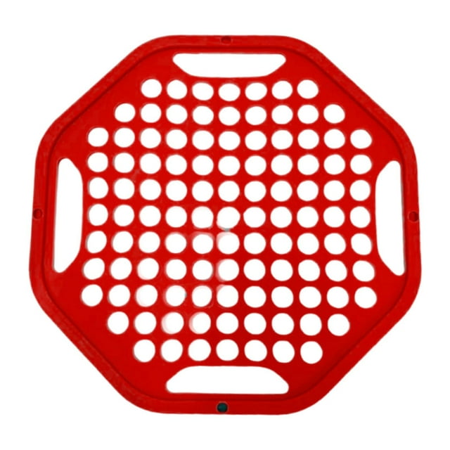 Equipo de entrenamiento de fuerza de agarre de red para ejercicios de mano, fortalecimiento versátil, tamaño portátil, accesorios, fortalecedor de Rojo L