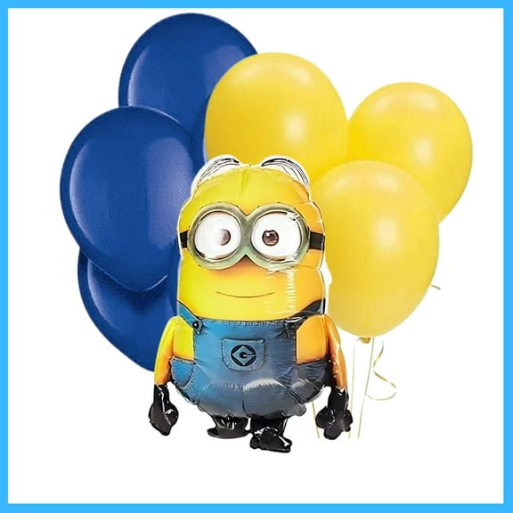 Minions Despicable Me Balloon Bouquet 7-Piece