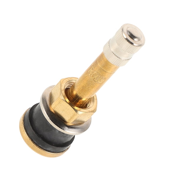 Tire Valve Stem for Tubeless Tires Copper Material Easy Installation 1 Set for Truck and Bus Maintenance TR500