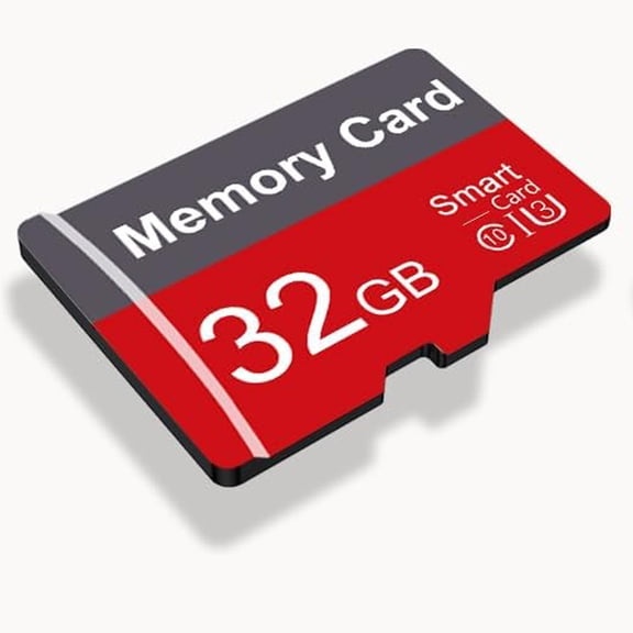32GB TF Card with Adapter, High Speed Memory Card, UHS-I C10 A1 Memory TF Card for Tablet/Mobile Phone/Camera/Car Audio/Game Console