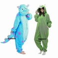thumbnail image 1 of Xxl Volwassen Kids Kigurumi Nieuwe Aankomst Dier Cartoon Blauwe Hond Rompertjes Pajama Kerst Christmas Kostuum, 1 of 3