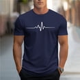 thumbnail image 2 of Eres Más Que una Camisa de Puntuación de Prueba Nueva Moda Casual Hombres Imprimir Camiseta Deportiva Manga Corta Blusas de Cuello Redondo, 2 of 9