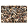 thumbnail image 2 of Brook Branch Mixed Stone Pebble Mat, 2 of 4