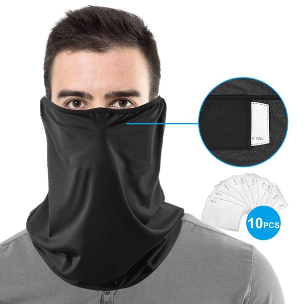 Vbiger Unisex Protective Outdoor Headband Elastic Fabric Face Mask