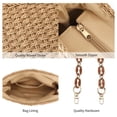 thumbnail image 3 of LOUEBICA Straw Summer Purses for Women, Cute Woven Beach Shoulder Bag for Vacation, 3 of 7