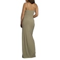thumbnail image 4 of David’s Bridal, The Edit by DB Studio Women's Formal V-Neck Ruched Sheath Dress, Full Length, Jersey, 4 of 7