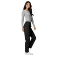 thumbnail image 5 of Adar Universal Scrubs For Women - Tapered Utility Cargo Scrub Pants - 503 - Black - 5X, 5 of 7