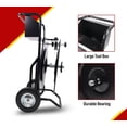 thumbnail image 2 of Strapping Cart & Coil Banding Dispenser for Poly (PP), Plastic - 8" or 16" Core Size & Advanced Roller Brake System - Steel Banding Strapping Cart Packaging - Tray for Tools, 2 of 8