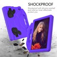 thumbnail image 5 of Allytechgroup Kids Shockproof Case for Amazon Kindle Fire HD 8 & 8 Plus Tablet (12th Generation/10th Generation, 2022/2020 Release) 8", EVA Thumb Design Kids Friendly Handle Stand Lightweight, Purple, 5 of 7