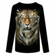 thumbnail image 5 of Puntoco Blusa informal de manga larga con cuello redondo y estampado de animales novedosos para mujer Puntoco Puntoco-1358, 5 of 5