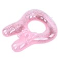 thumbnail image 3 of Tubo de natación, anillo de natación de conejo rosa con lentejuelas, anillo de natación de conejo rosa, anillo de natación con lentejuelas, características mejoradas, 3 of 11