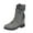 Grey, variant on Snow Boots for Women Women's Winter Boots Waterproof Snow Boots Plus Size Comfortable Ankle Platform Boots (Grey,7)