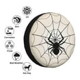 thumbnail image 4 of Susaid Spiders On The Web 1 Print Tire Covers,Waterproof Anti-UV Snow Sun Rain Tire Covers for RV,Truck, SUV, Trailer, Camper-16 inch, 4 of 6