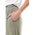 thumbnail image 5 of Women's High Waisted Sporty Gym Athletic Fit Jogger Sweatpants and Loose fit Lounge Trousers Made in USA…, 5 of 7