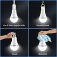 thumbnail image 6 of 2024 4Pack Rechargeable Emergency Light Bulb 12W Equivalent 1200mAh Battery Backup, 6 of 11