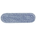 thumbnail image 5 of Leslie Country Light Green & White Area Rug Oval 8"x 28" Oval, 5 of 5