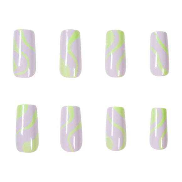 Fashion Manicure Long False Nails