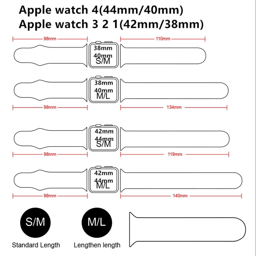Watch Strap Silicone Sports Band 