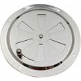 thumbnail image 1 of Rejilla de Ventilación NQ Redonda Ajustable de Acero Inoxidable 125 mm, 1 of 5