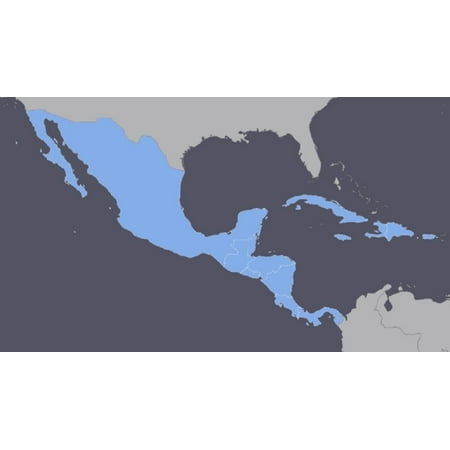 Mexico Central America Cuba GPS Map for Garmin