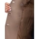 thumbnail image 5 of Abrigo de mujer INSPIRE CHIC, abrigo de doble botonadura con solapa, abrigo de invierno hasta el muslo, talla S, color caqui, 5 of 6