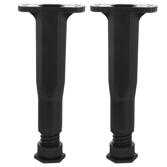 2pcs Adjustable Bed Frame Legs for Bed Support and Furniture Replacement Parts with Height Range