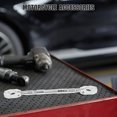 thumbnail image 3 of OUNONA Motorcycle Crossbar Multi Functional Support Aluminum Alloy Silver 1Pack for Easy Installation, 3 of 8