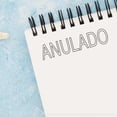 thumbnail image 4 of Large Pre-Inked Outline Anulado Stamp, Slim 1854, Ultra Slim Design, Impression Size 1-13/16" by 2-1/2", Up to 25,000 Impressions - Blue Ink, 4 of 10