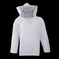 thumbnail image 4 of L Tamaño Apicultura Chaqueta Velo Traje Sombrero Tire Sobre Smock Equipo De Protección Sunnimix Chaqueta de apicultura profesional, 4 of 8