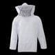 thumbnail image 4 of L Tamaño Apicultura Chaqueta Velo Traje Sombrero Tire Sobre Smock Equipo De Protección Sunnimix Chaqueta de apicultura profesional, 4 of 8
