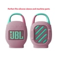 thumbnail image 4 of Funda de silicona Hermitshell para JBL Clip 5, color rosa, 4 of 5