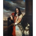 thumbnail image 2 of Jan Andrea Lievens 15x17 Black Ornate Wood Framed Double Matted Museum Art Print Titled - Engel De Ruyter (1649-83), Vice Admiral, Son of Michiel Adriaensz De Ruyter (1667 - 1680), 2 of 5
