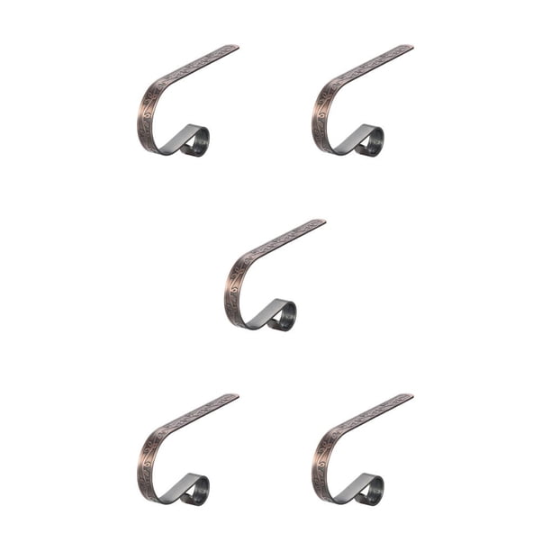 Naiovety Christmas Sock Hook Party Fireplace Hanger Plated Rack Clip Reusable Wall Personalized Pendant Decorative Holder Xmas Type2 NO2