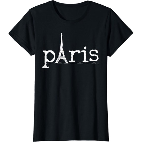 Paris France French Eiffel Tower Europe European Gift T-Shirt