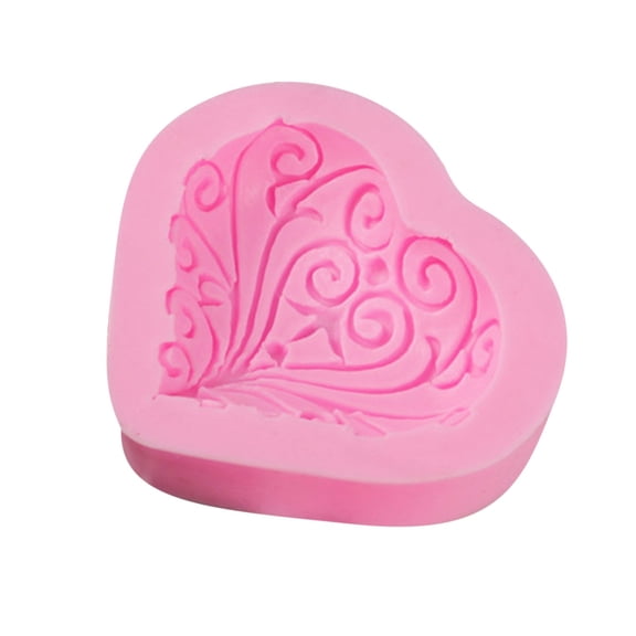 cpengpj DIY Heart Shaped Silicone Mold for Chocolate Cake Jelly Pudding Handmade Soap Mould Candy Making