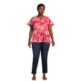 thumbnail image 2 of Terra & Sky Women's Plus Swing Tiered Top, 2 of 5