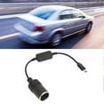 thumbnail image 4 of 5V USB C To 12V Car  Lighter Power Adapter, Safe Fully Functional Male To Female Car Electronics Accessories 11.8in  For Car Recorder, 4 of 8