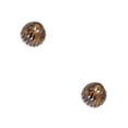 thumbnail image 3 of Vogacara Pinzas para el pelo con forma de nido de pájaro, accesorios de estilo Vintage, soporte para cola de caballo expansible, diadema con Cafe verde 2piezas, 3 of 6