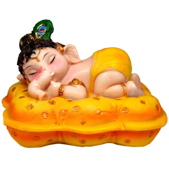 Ganesha Statue 3" Ganesh Napping (YX65)