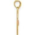 thumbnail image 2 of 14k Two-tone Polished Break-Apart Heart With TE AMO And Roses Pendant Material Primary Purity Sparkle-worthy Alluring Flawless An unforgettable keepsake to treasure forever, 2 of 4
