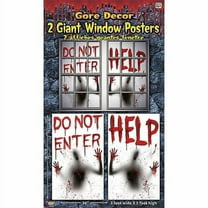 Bloody Window Posters - 2Pcs