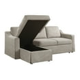 thumbnail image 4 of Serta Henley Modern Convertible Sleeper Sofa, Flax, 4 of 14