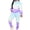 Blue, variant on BXINGOHAI Women's Gradient 2 Piece Sweatsuits Casual Drawstring Hoodie Outfits Long Sleeve Sweatshirts and Elastic Waistband Pants Athletic Jogging Sets Today Pink,L