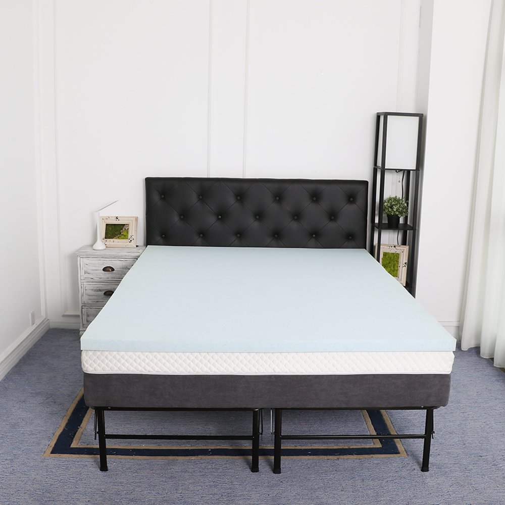 2" Memory Foam Mattress Topper Pad Queen Size